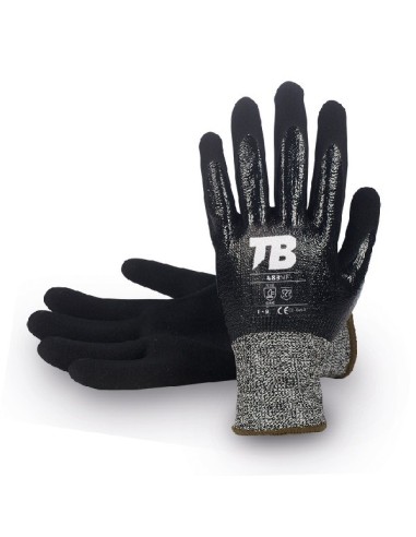 GUANTE HPPE Y FIBRA DE VIDRIO RECUBRIMIENTO NITRILO 483MF TALLA 10