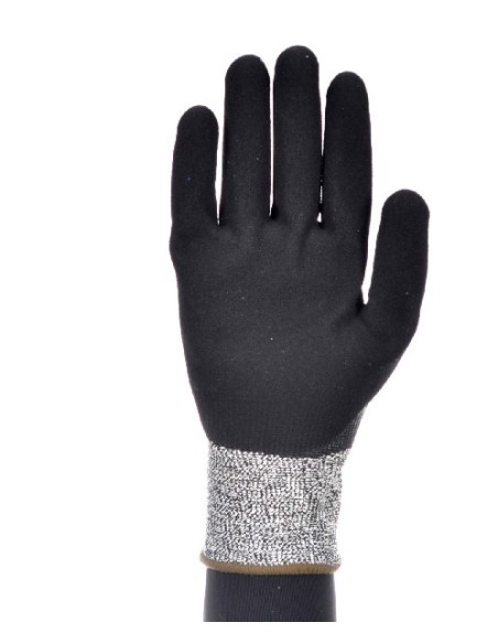 GUANTE HPPE Y FIBRA DE VIDRIO RECUBRIMIENTO NITRILO 483MF TALLA 7