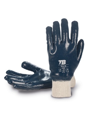 GUANTE NITRILO DORSO CUBIERTO 9021B T/10