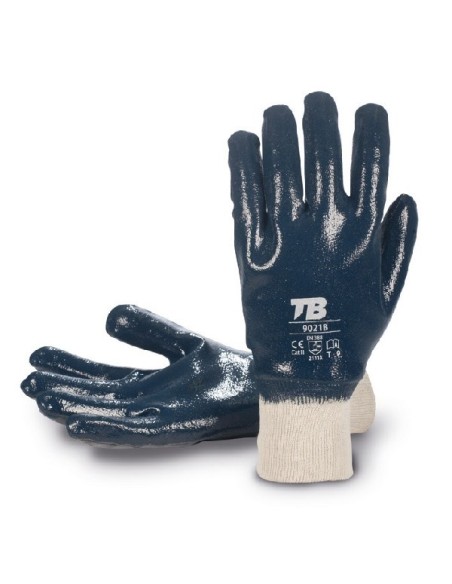GUANTE NITRILO DORSO CUBIERTO 9021B T/10