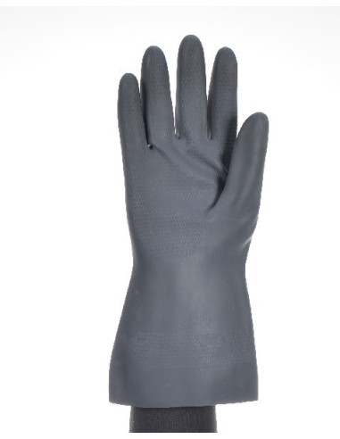 GUANTE NEOPRENO NEGRO FLOCADO 9003 TALLA 9