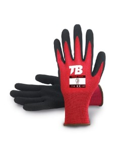 GUANTE NYLON RECUBRIMIENTO NITRILO EN PALMA 700RMF TOUCH TALLA 9