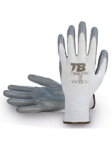 GUANTE MECANICO POLIESTER RECUBRIMIENTO NITRILO EN PALMA 700GP TOUCH TALLA 10