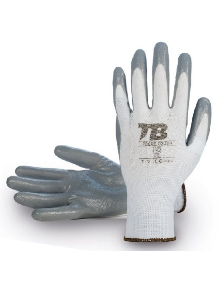 GUANTE MECANICO POLIESTER RECUBRIMIENTO NITRILO EN PALMA 700GP TOUCH TALLA 10