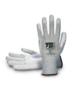 GUANTE ANTIESTATICO RECUBRIMIENTO PU EN PALMA 120CE STATIC TALLA 10