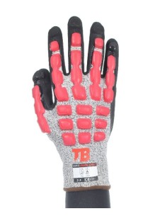 GUANTE HPPE SIN COSTURAS 490RMF IMPACT TALLA 8  2