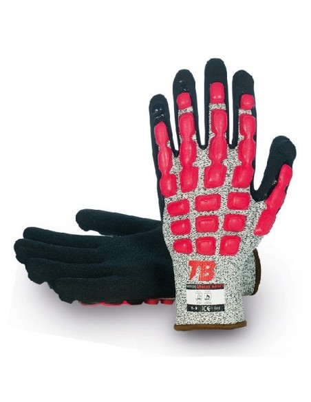 GUANTE HPPE SIN COSTURAS 490RMF IMPACT TALLA 9 