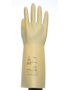 GUANTE DIELECTRICO EN CAUCHO NATURAL GLE00 TALLA 10 2