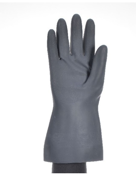 GUANTE NEOPRENO NEGRO FLOCADO 9003 TALLA 8