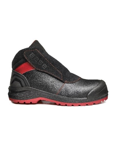 BOTA SPARKLE B0880 S3 HRO HI CI SRC NEGRO ROJO TALLA 42