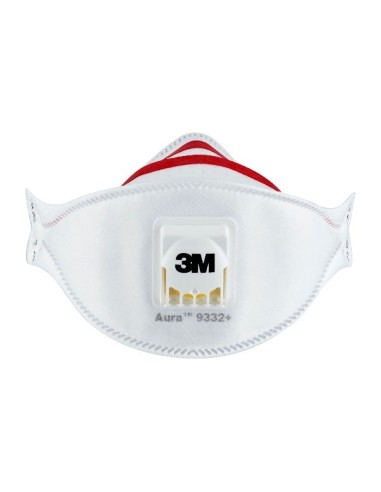 3M MASCARILLA FFP3 PLEGADA CON VALVULA 9332