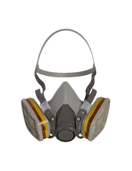 3M MEDIA MASCARA REUTILIZABLE GASES 6200 TALLA M