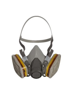 3M MEDIA MASCARA REUTILIZABLE GASES 6100 TALLA S