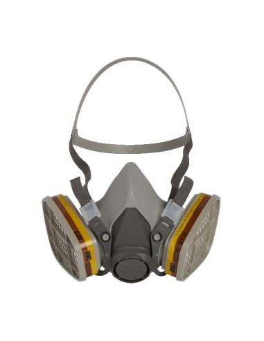 3M MEDIA MASCARA REUTILIZABLE GASES 6100 TALLA S