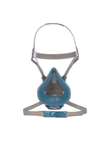 3M MEDIA MASCARA REUTILIZABLE SILICONA APERTURA RAPIDA GASES Y VAPORES 6502QL TALLA M