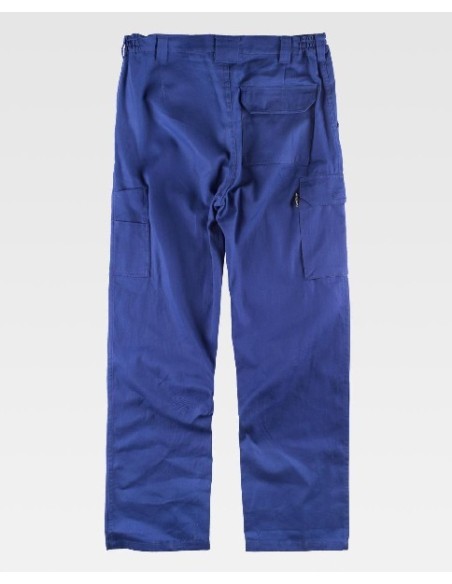 PANTALON 100% ALGODON AZULINA T/44 B1455