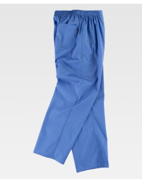 PANTALON AZUL CELESTE B9300 POLIESTER/ALGODON T/M 