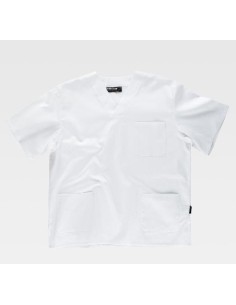 CASACA CUELLO DE PICO MANGA CORTA T/S B9211