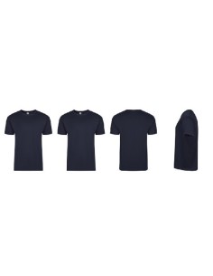 CAMISETA ALGODÓN MANGA CORTA MARINO T/3XL