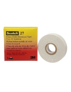 3M CINTA FIBRA VIDRIO HASTA 150º SCOTCH 27 U 19MMX20MTS. 2719