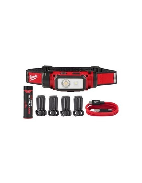 MILWAUKEE LINTERNA FRONTAL L4 HL2-301