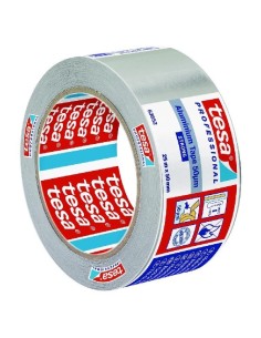 CINTA ADHESIVA ALUMINIO FUERTE 25M X 50MM