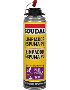LIMPIADOR ESPUMA PU Y PISTOLAS 500ML 