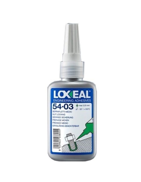 LOXEAL FIJADOR DE ROSCAS MEDIA RESISTENCIA 5403 50 ML (TIPO 242)