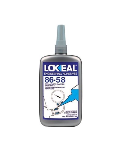 LOXEAL SELLADOR DE ROSCAS ALTA RESISTENCIA EN LATON 8658 250 ML (TIPO 277)