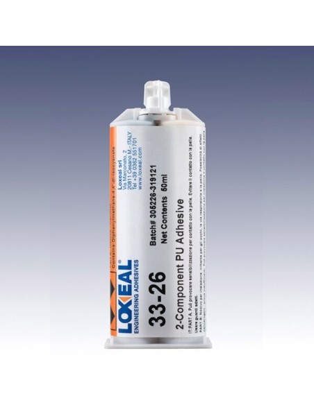 LOXEAL ADHESIVO POLIURETANO BICOMPONENTE 3326 CURADO RAPIDO 50 ML