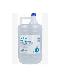 AGUA DESTILADA ESPECIAL LASER (GARRAFA 5 LITROS)