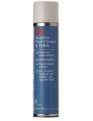 3M LIMPIADOR ACERO INOXIDABLE 600ML INOXSPR