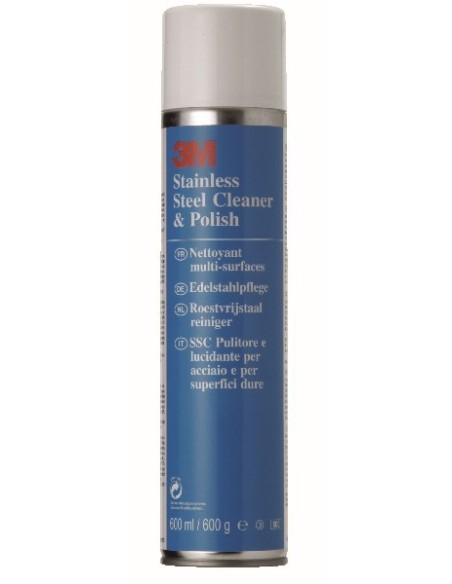 3M LIMPIADOR ACERO INOXIDABLE 600ML INOXSPR