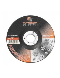 DISCO DE ESMERILAR BRAKER 125X6,5X22 CWA24 SBF27 ACERO
