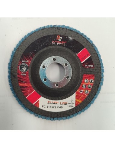 DISCO LAMINAS PLANO BRAKER 125X22 GR.40