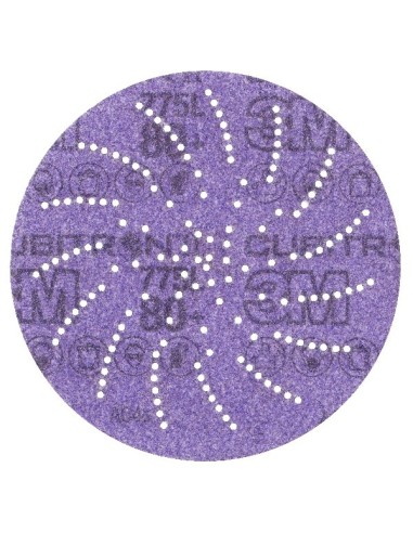 3M DISCO 775L MULTI AGUJEROS 125MM GR.80 86822