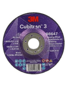 3M DISCO CUBITRON-3 T27 125x7.0x22.23 GR.36 98647